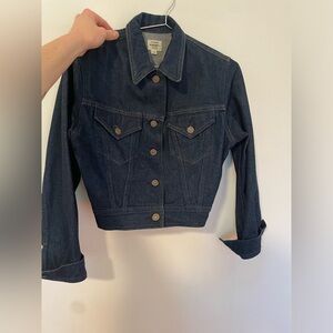 Citizens of Humanity Cropped Denim Jean Jacket